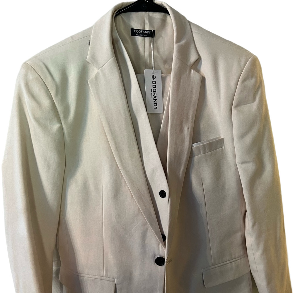 Men 3 pcs Suit
